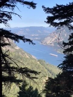West View of Columbia River Gorge