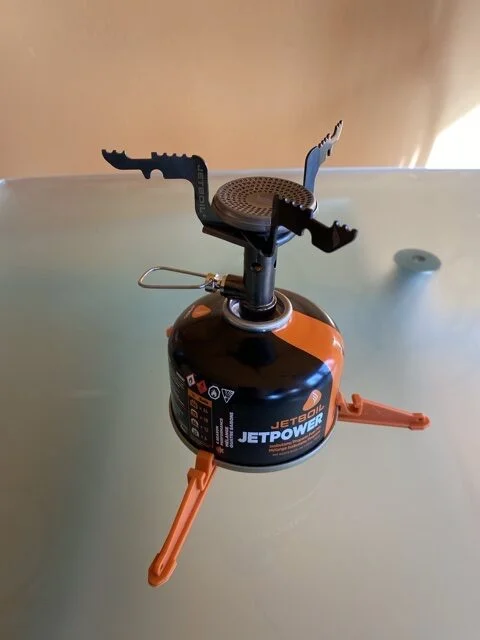 Assembled Jetboil Stash