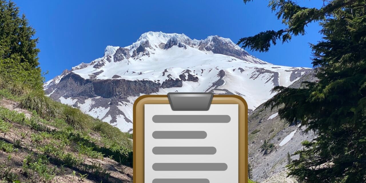 Third Annual Timberline Trail Survey