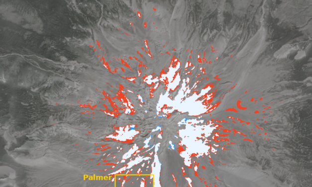 Is the Palmer Snowfield Really Gone? What the Satellites Show